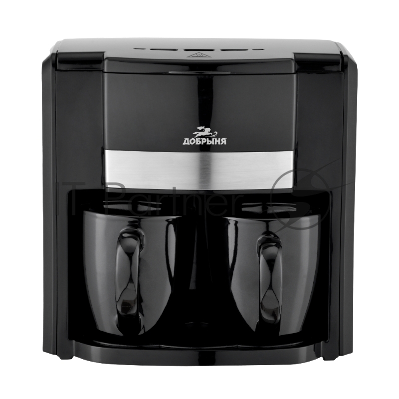 Кофеварка эл. капелн Добрыня DO-3604 (0,3л, 500Вт) 2кружки x6