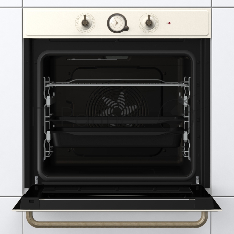 Встраиваемая электрическая духовка GORENJE/ раиваемая электрическая духовка,ширина 60 см,объём 77л,пиролитическая эмаль,слоновая кость