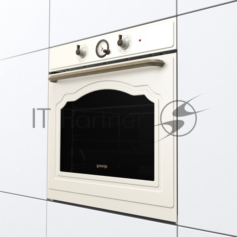 Встраиваемая электрическая духовка GORENJE/ раиваемая электрическая духовка,ширина 60 см,объём 77л,пиролитическая эмаль,слоновая кость
