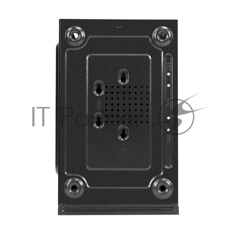 Корпус Minitower ExeGate BAA-403-AAA400 (mATX, БП AAA400 с вент. 8см, 2*USB, HD Audio, черный)