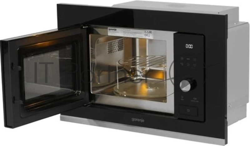 Встраиваемая микроволновая печь GORENJE BMX201AG1BG Электронное управление,Цвет: Черный,Открывание дверцы: Открывание дверцы влево,Объем: 20 л,Габаритные размеры (шхвхг): 59,5 × 38,8 × 34,4 см