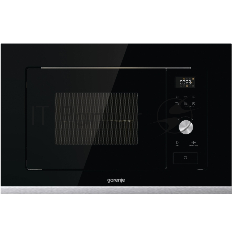 Встраиваемая микроволновая печь GORENJE BMX201AG1BG Электронное управление,Цвет: Черный,Открывание дверцы: Открывание дверцы влево,Объем: 20 л,Габаритные размеры (шхвхг): 59,5 × 38,8 × 34,4 см