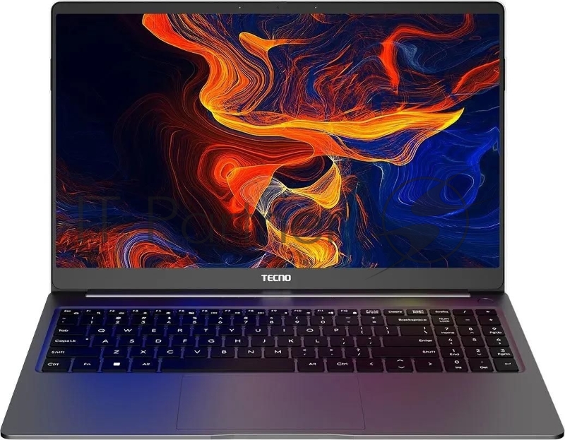 Ноутбук Tecno MegaBook T15DA Ryzen 5 7430U 16Gb SSD1Tb AMD Radeon Graphics 15.6 IPS FHD (1920x1080) Windows 11 Home grey WiFi BT Cam 6140mAh (71003300349)