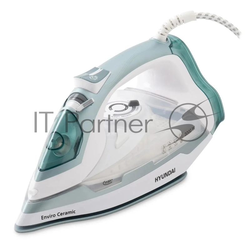 Утюг Hyundai H-SI01223 белый/голубой