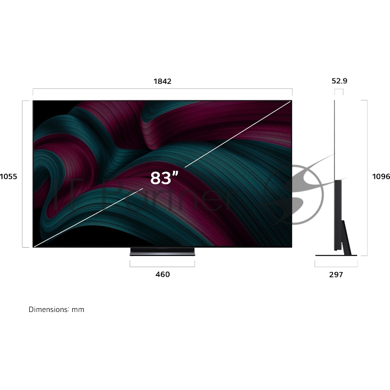 Телевизор OLED 83 LG OLED83C5RLA