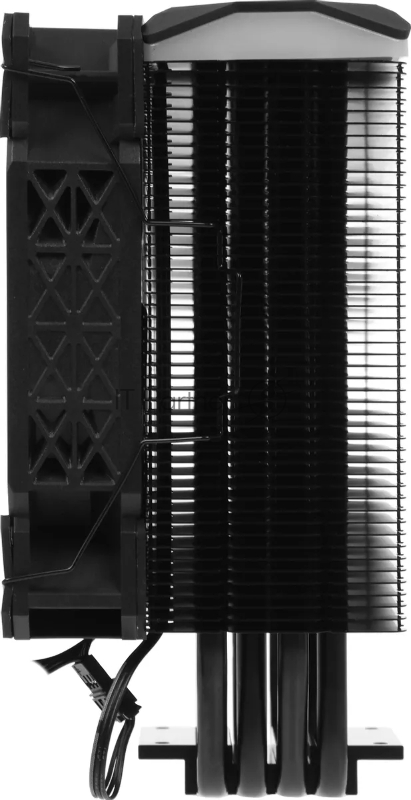 Устройство охлаждения(кулер) Accord ACC-4PS12 ARGB Soc-AM5/AM4/1200/1700/1851 черный 4-pin 37dB Al+Cu 180W 610gr brown box