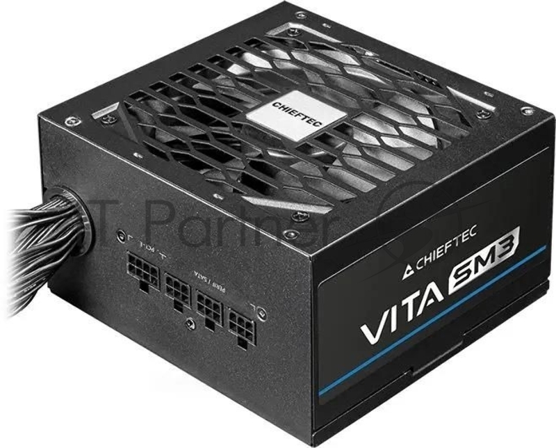 Блок питания Chieftec Vita SM3 BPX-750-C (ATX 3.1, 750W, 80 PLUS BRONZE, Active PFC, 120mm fan, Semi-modular Cable Management) Retail