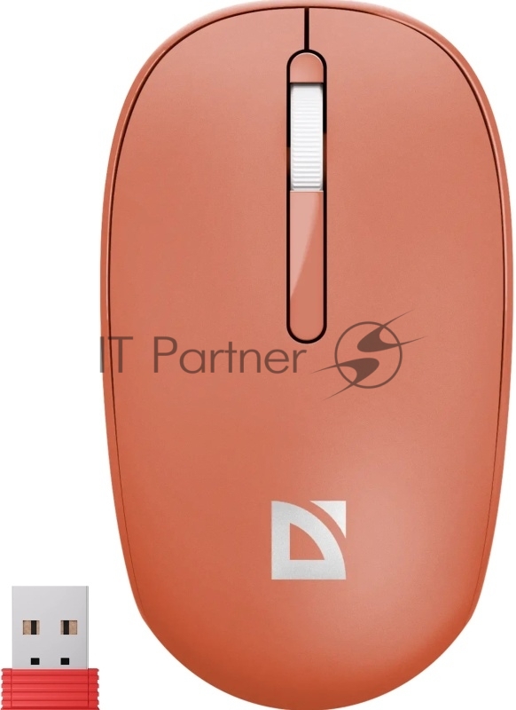 Мышь DEFENDER (52398) Smart MM-396, красный