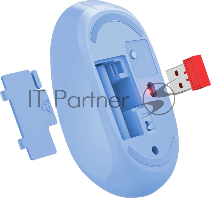 Мышь DEFENDER (52397) Smart MM-396 синий