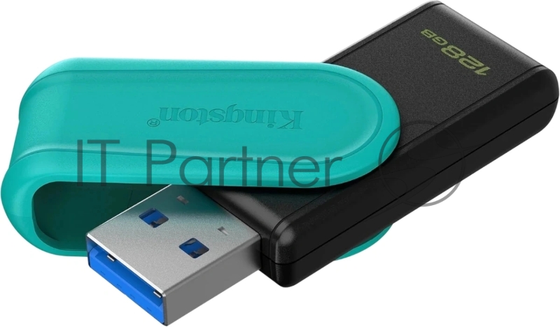 Флеш Диск Kingston 128GB DataTraveler Exodia S DTXS/128GB USB3.0 бирюзовый/черный