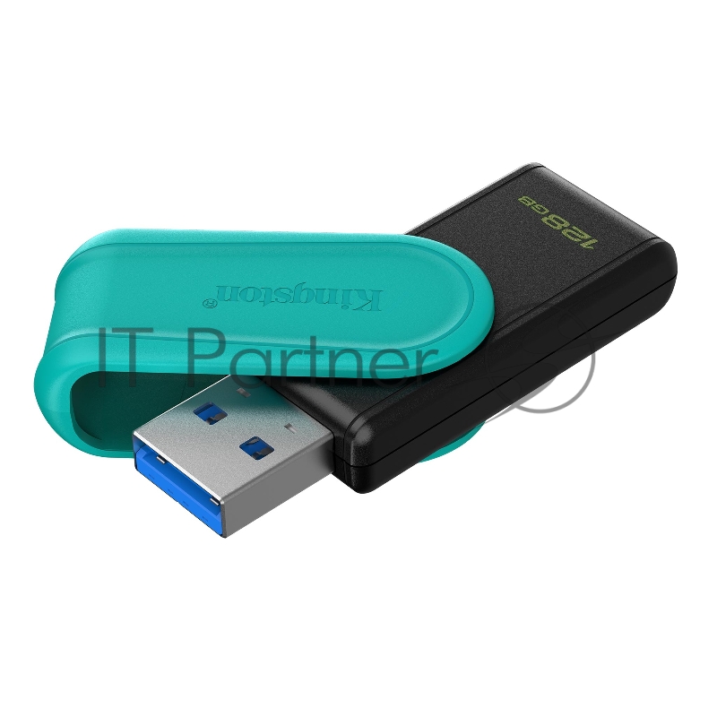 Флеш Диск Kingston 128GB DataTraveler Exodia S DTXS/128GB USB3.0 бирюзовый/черный