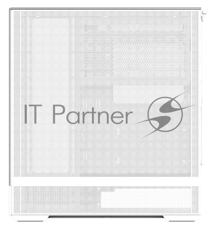 Корпус ZALMAN P40 Prism Plus, ATX, WHITE, WINDOW, 3xCombo (3.5 or 2.5), 1xUSB TYPE-C, 2xUSB3.0, SIDE 3x120mm ARGB, REAR 1x120mm ARGB