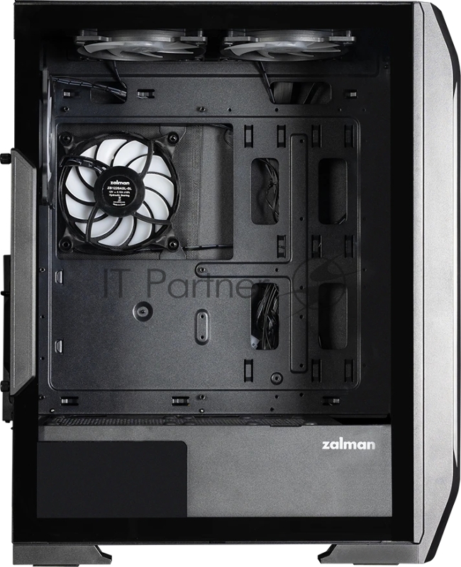 Корпус ZALMAN N7 PLUS V2, ATX, BLACK, WINDOW, 1xCombo (3.5” or 2.5”), 1 x 3.5”, 3 x 2.5”, 2xUSB2.0, 1xUSB3.0, FRONT 3x120mm RGB, REAR 1x120mm RGB, TOP 2x120mm RGB, SIDE 1x120mm