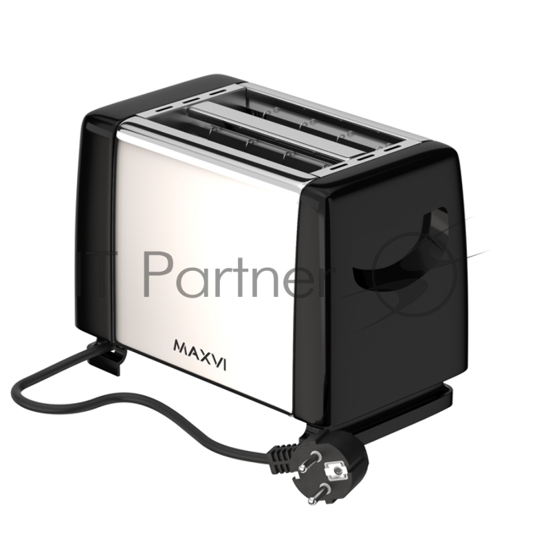 Тостер MAXVI KT822S silver-black