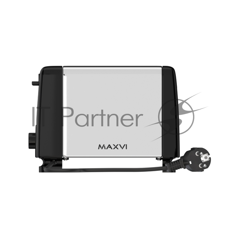 Тостер MAXVI KT822S silver-black