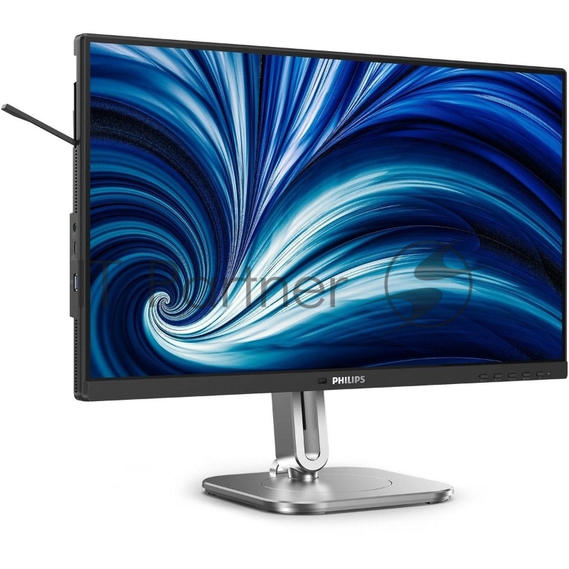 Монитор 23.8 PHILIPS 24B2N4200 Black (IPS, 1920x1080, 120Hz, 4 ms, 178°/178°, 300 cd/m, 1500:1, +HDMI 1.4, +DisplayPort, +4xUSB 3.2, +MM)