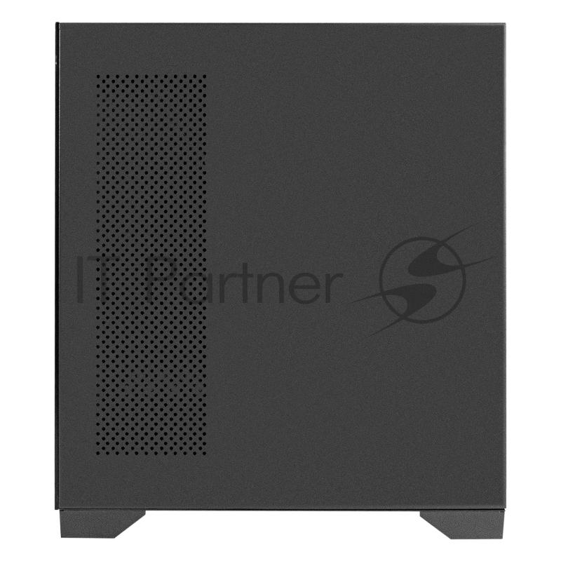 Корпус Minitower ExeGate i3 SEA LE-NPX550 (mATX, БП 550NPX, 1*USB+1*USB3.0, HD аудио, черный, передняя и боковая панели - закаленное стекло)