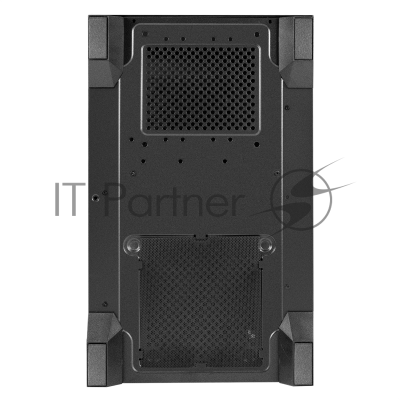 Корпус Minitower ExeGate i3 SEA LE-NPX600 (mATX, БП 600NPX, 1*USB+1*USB3.0, HD аудио, черный, передняя и боковая панели - закаленное стекло)