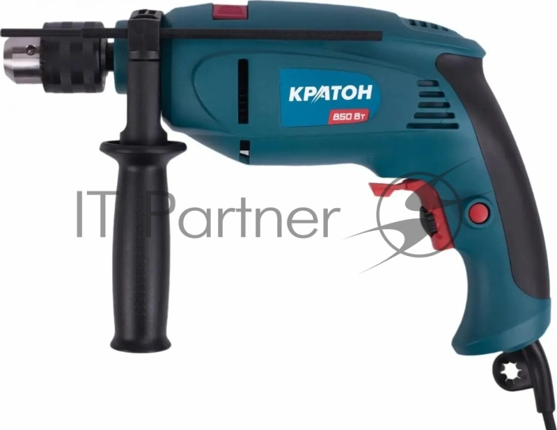 Дрель ударная Кратон PD-850 850Вт ключевой реверс (3 02 01 010)