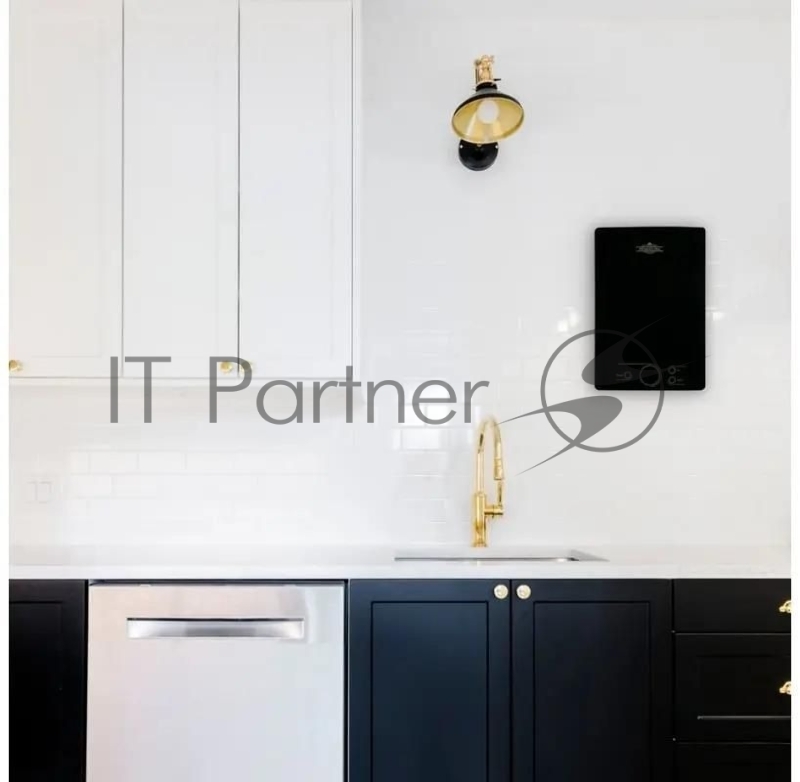 Электрический проточный водонагреватель PRIMOCLIMA AMOR 8.8 кВт, черный