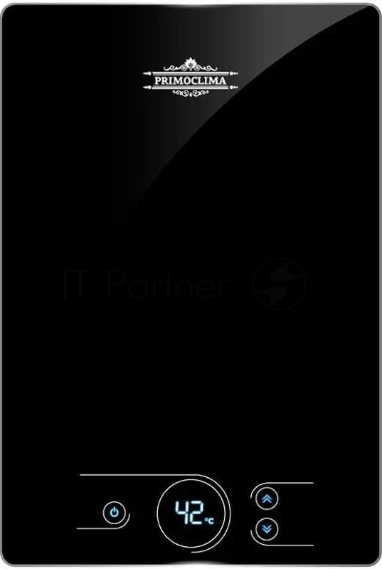 Электрический проточный водонагреватель PRIMOCLIMA AMOR 8.8 кВт, черный
