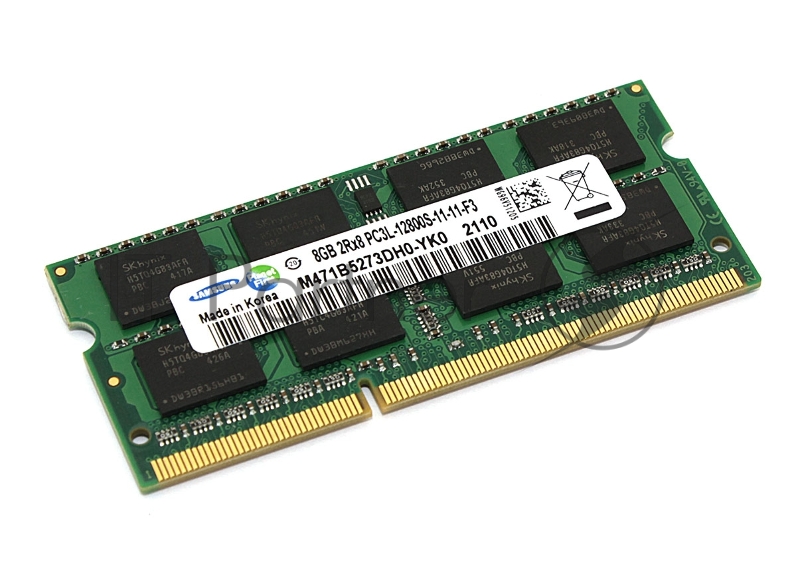 Оперативная память Samsung M471B13DBO-YKO, DDR3L, 8GB (1x8 GB), 1600 MHz, CL11, SO-DIMM