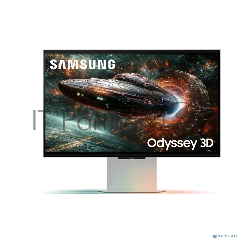 Монитор Samsung 27 Odyssey 3D LS27FG900XIXCI серебристый IPS LED 1ms 16:9 HDMI M/M матовая HAS 350cd 178гр/178гр 3840x2160 165Hz FreeSync Premium DP 4K 7.5кг