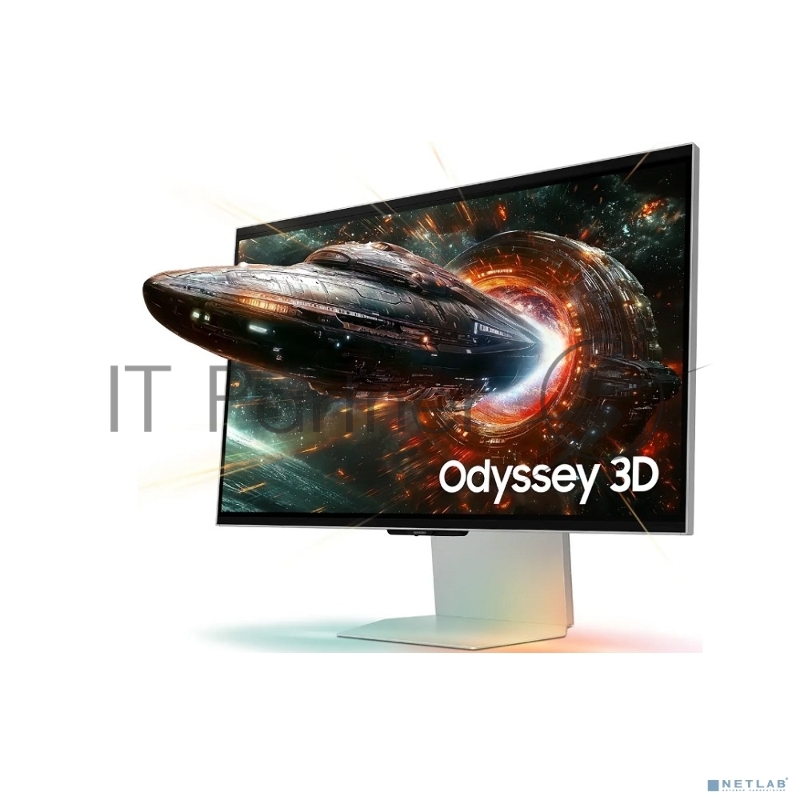 Монитор Samsung 27 Odyssey 3D LS27FG900XIXCI серебристый IPS LED 1ms 16:9 HDMI M/M матовая HAS 350cd 178гр/178гр 3840x2160 165Hz FreeSync Premium DP 4K 7.5кг