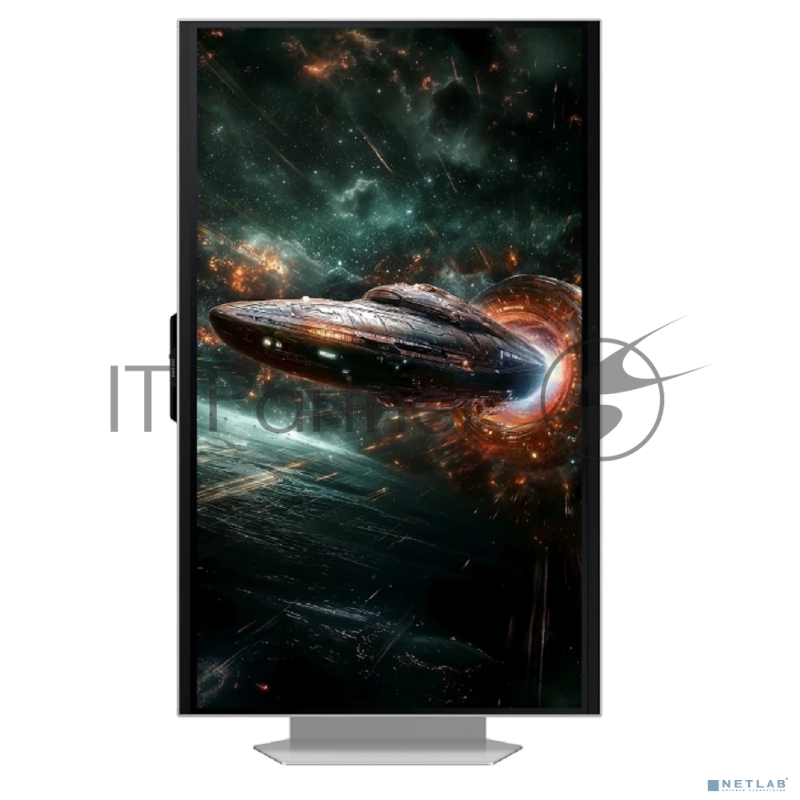 Монитор Samsung 27 Odyssey 3D LS27FG900XIXCI серебристый IPS LED 1ms 16:9 HDMI M/M матовая HAS 350cd 178гр/178гр 3840x2160 165Hz FreeSync Premium DP 4K 7.5кг