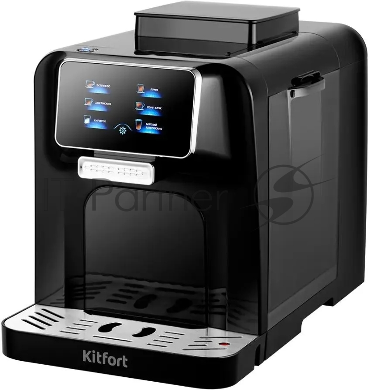 Кофемашина Kitfort КТ-7424 1480Вт черный