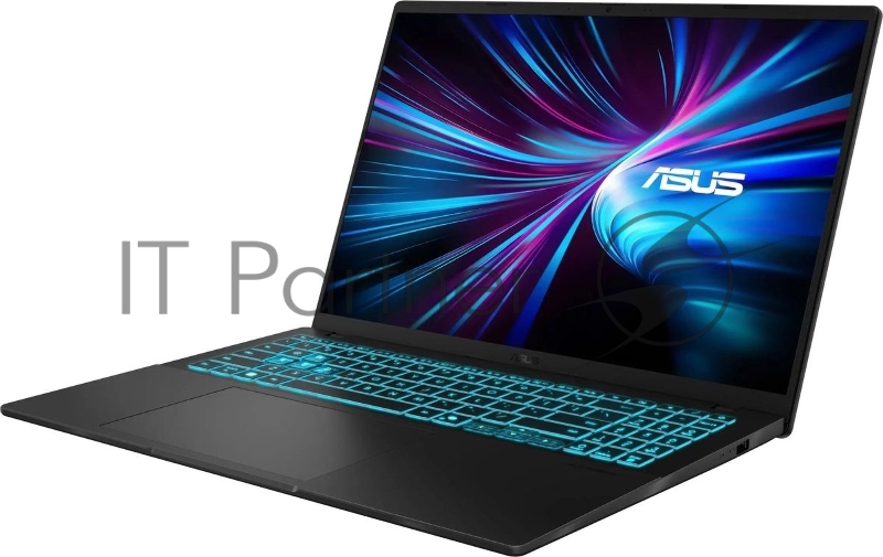 Ноутбук Asus VivoBook 16 V3607VM-RP090 Core 5 210H 16Gb SSD512Gb NVIDIA GeForce RTX5060 8Gb 16 IPS WUXGA (1920x1200) без ОС black WiFi BT Cam (90NB16K1-M006T0)