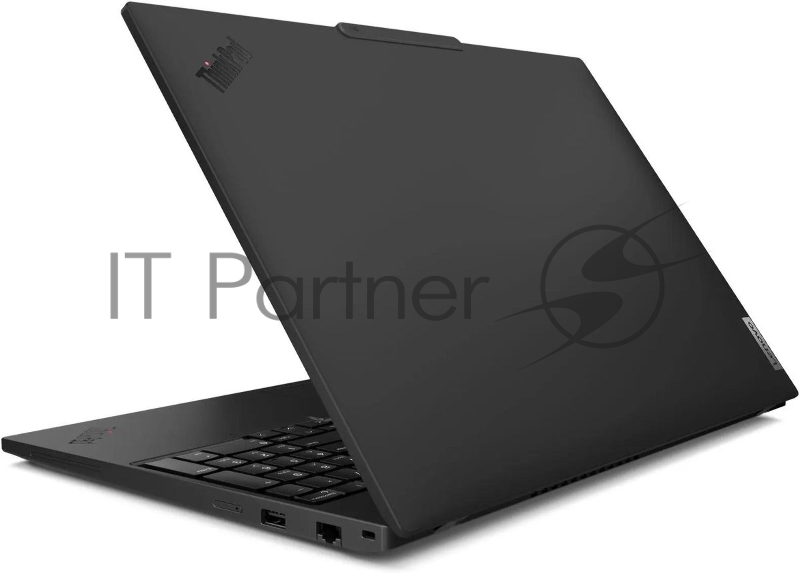 Ноутбук Lenovo ThinkPad T16 G3 Core Ultra 7 165H 32Gb SSD1Tb Intel Graphics 16 OLED WQUXGA (3840x2400) без ОС black WiFi BT Cam (21MQS7GA00)