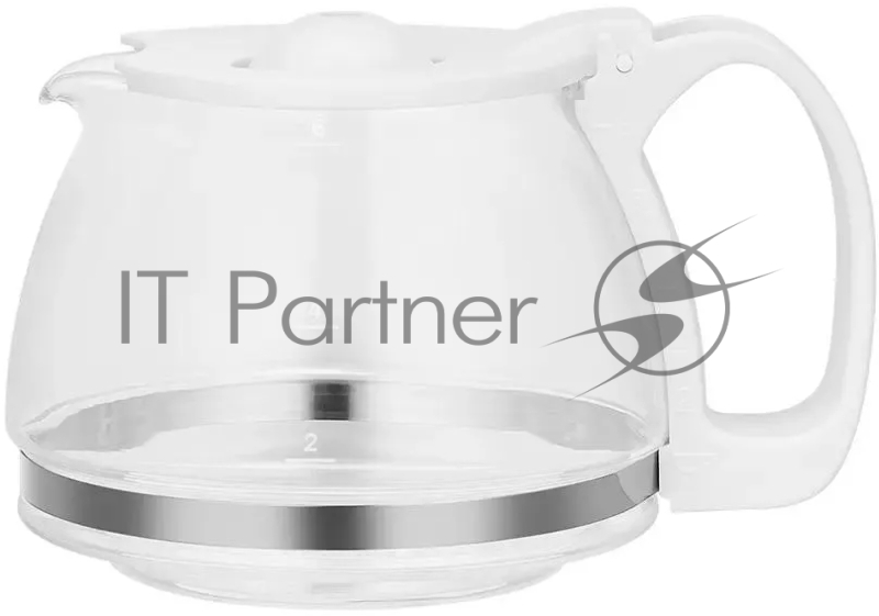 Кофеварка капельная Kitfort КТ-7631 650Вт белый/серебристый