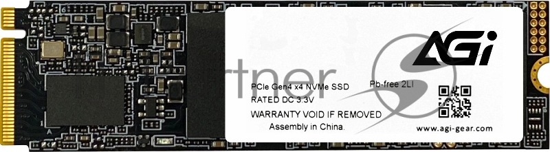 Твердотельный накопитель SSD AGI AI818 PCIe Gen.4 2TB QLC RETAIL-Color Box