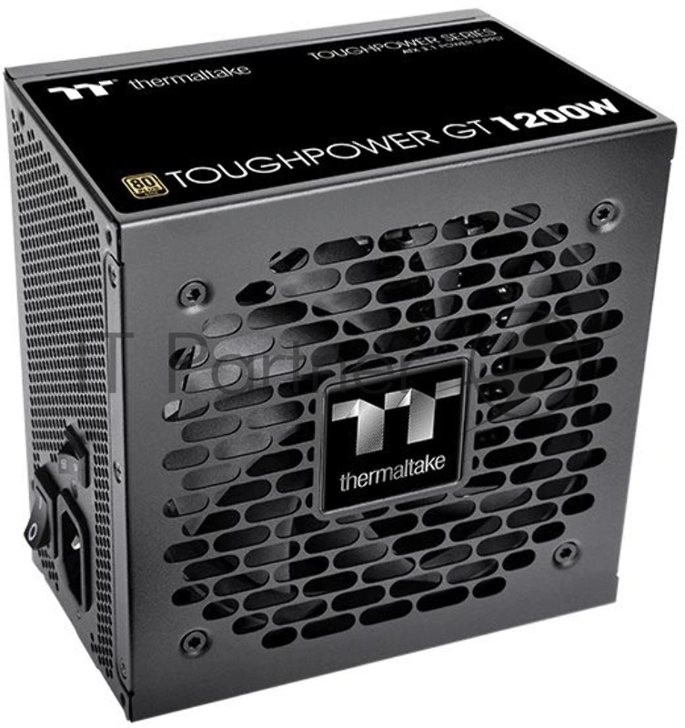 Блок питания Thermaltake ATX 1200W Toughpower GT 80+ gold 24pin APFC 120mm fan 6xSATA Cab Manag RTL
