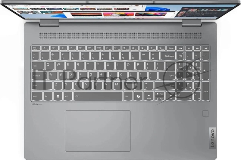 Ноутбук Lenovo IdeaPad 5 2-in-1 16AHP9 серый AMD Ryzen 7 8845HS 3800MHz/16/2048x1280/16GB/512GB SSD/AMD Radeon 780M/Wi-Fi/Bluetooth/Windows 11 Pro