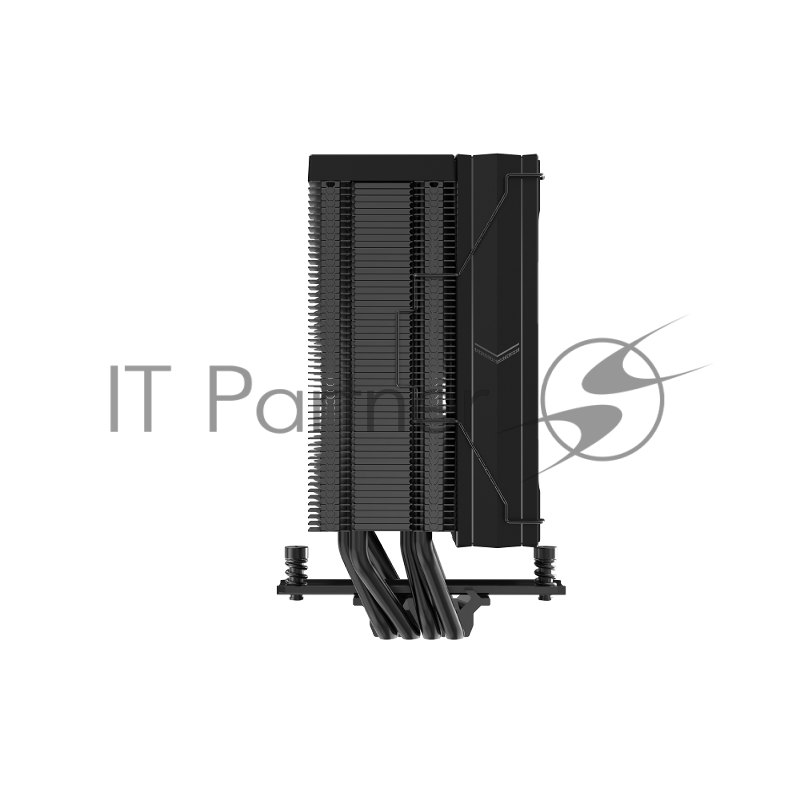 Кулер для процессора SAMA A40 (240W, 4-pin PWM, 152mm, 4x6mm, 1x120mm, 78CFM, 29dBA, 2200RPM, S: 1851/1700/1200/115X, AM5/AM4, черный)