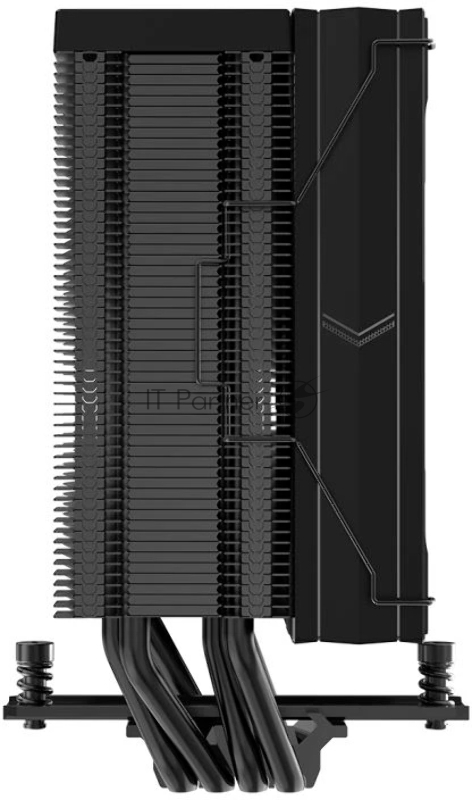 Кулер для процессора SAMA A40 (240W, 4-pin PWM, 152mm, 4x6mm, 1x120mm, 78CFM, 29dBA, 2200RPM, S: 1851/1700/1200/115X, AM5/AM4, черный)