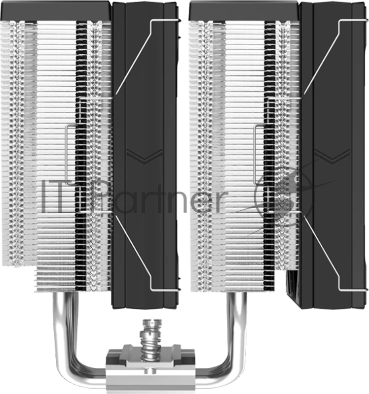 Кулер для процессора SAMA A60E (265W, 4-pin PWM, 156.5mm, 6x6mm, 2x120mm, 78CFM, 29dBA, 2200RPM, S: 1851/1700/1200/115X, AM5/AM4, silver)