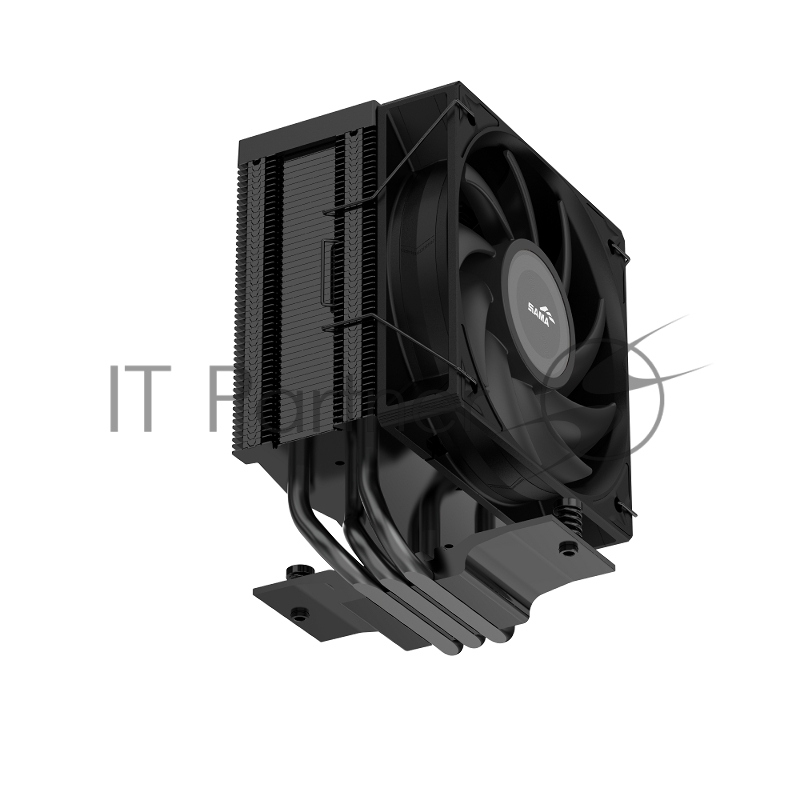 Кулер для процессора SAMA X30 (180W, 4-pin PWM, 133.5mm, 3x6mm, 1x100mm, 50.1CFM, 35.2dBA, 2600RPM, S: 1851/1700/1200/115X, AM5/AM4, черный)