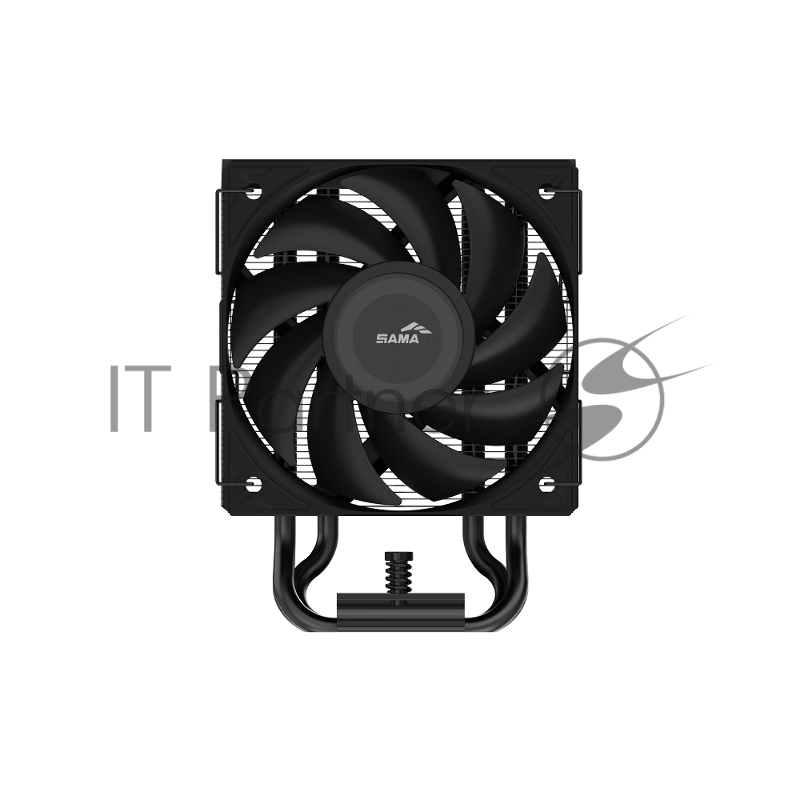 Кулер для процессора SAMA X30 (180W, 4-pin PWM, 133.5mm, 3x6mm, 1x100mm, 50.1CFM, 35.2dBA, 2600RPM, S: 1851/1700/1200/115X, AM5/AM4, черный)