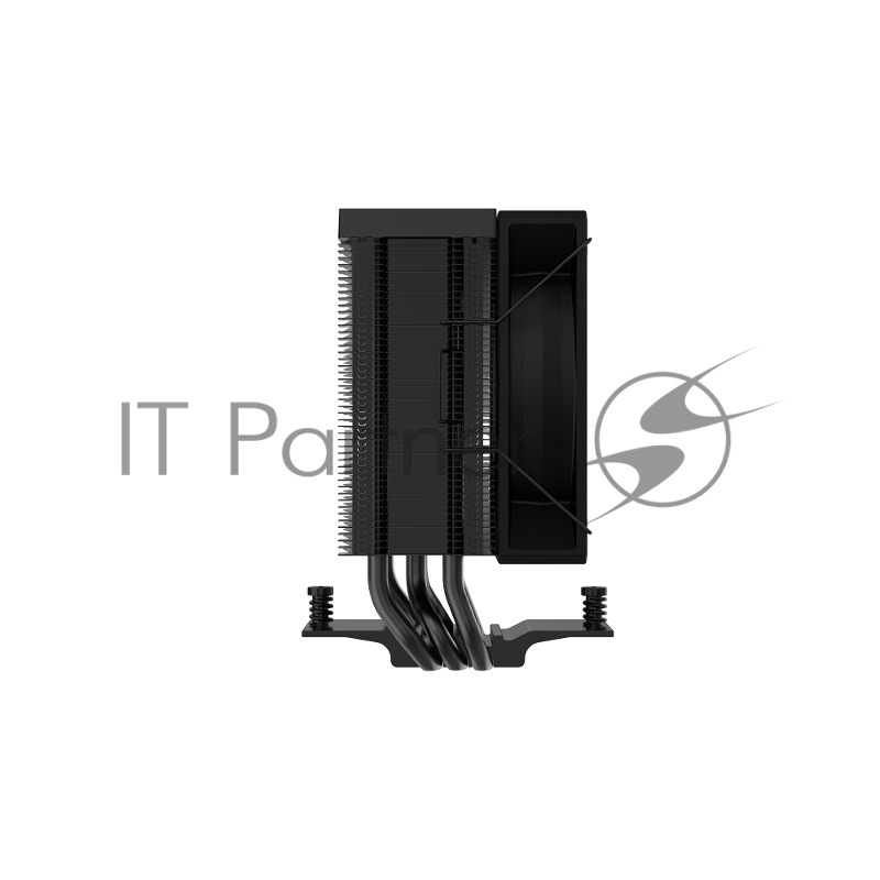 Кулер для процессора SAMA X30 (180W, 4-pin PWM, 133.5mm, 3x6mm, 1x100mm, 50.1CFM, 35.2dBA, 2600RPM, S: 1851/1700/1200/115X, AM5/AM4, черный)