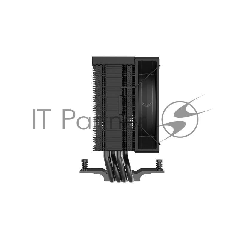 Кулер для процессора SAMA X40 (200W, 4-pin PWM, 133.5mm, 4x6mm, 1x100mm, 50.1CFM, 35.2dBA, 2600RPM, S: 1851/1700/1200/115X, AM5/AM4, черный)