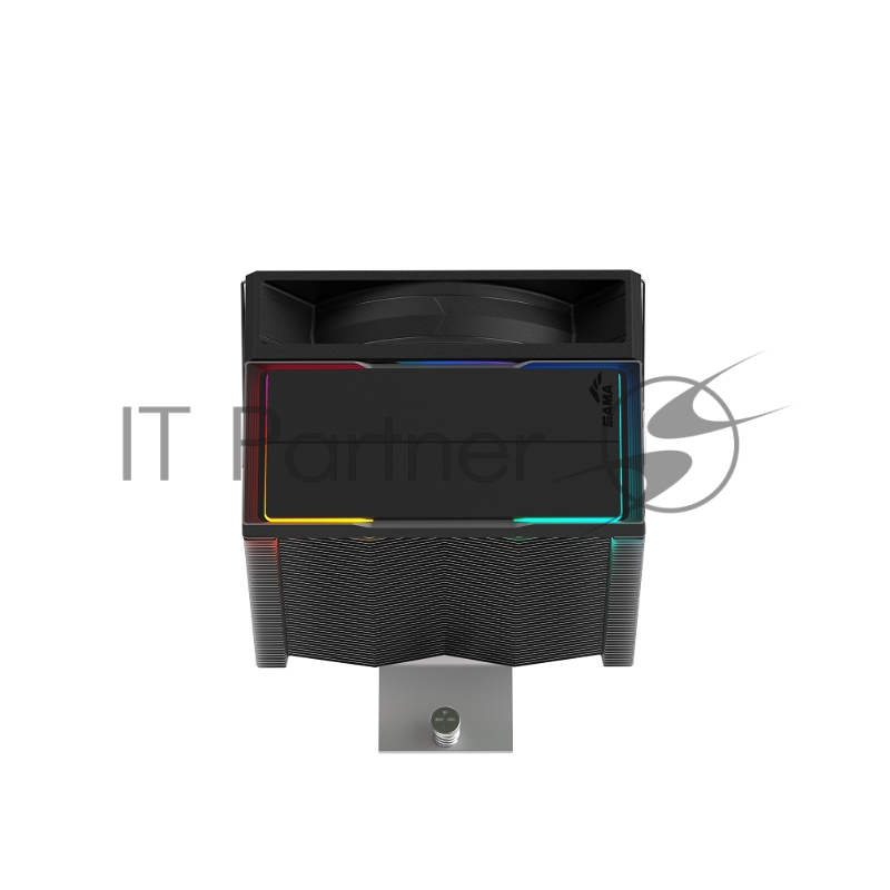 Кулер для процессора SAMA X40L (200W, 4-pin PWM, 133.5mm, 4x6mm, ARGB, 1x100mm, 50.1CFM, 35.2dBA, 2600RPM, S: 1851/1700/1200/115X, AM5/AM4, silver)
