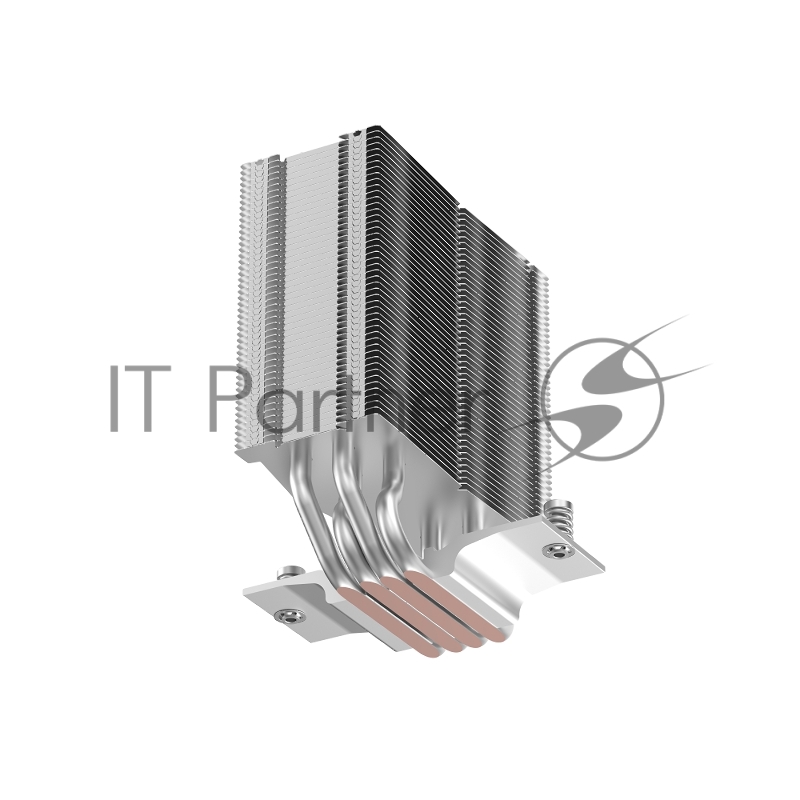 Кулер для процессора SAMA X40L (200W, 4-pin PWM, 133.5mm, 4x6mm, ARGB, 1x100mm, 50.1CFM, 35.2dBA, 2600RPM, S: 1851/1700/1200/115X, AM5/AM4, silver)