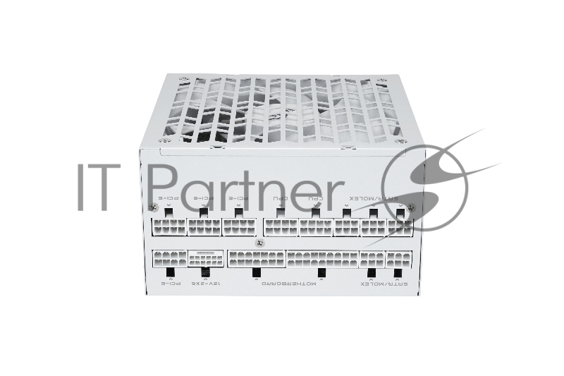 Блок питания SAMA P1000 White (XPH1000-AP), 1000W 80+ Platinum (ATX, 3.1, PCIe 5.0, Full modular, 1x24(20+4)pin mesh 600mm, 2xCPU 8(4+4)pin 700mm, 3xPCIe*2 8(6+2)pin 600mm, 1x12VHPWR PCIe 5.1 12+4pin 600W 600mm, 4xSATA*3 450+150+150+150mm, 4xMOLEX4pi