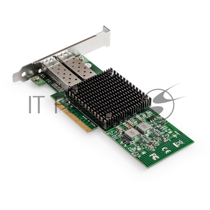 Сетевой адаптер ExeGate EXE-MCX3-2SFP+ (PCI-E x8 v.3, порты 2x SFP+, Dual 10Gb/s, Server NIC Chipset Mellanox ConnectX-3)