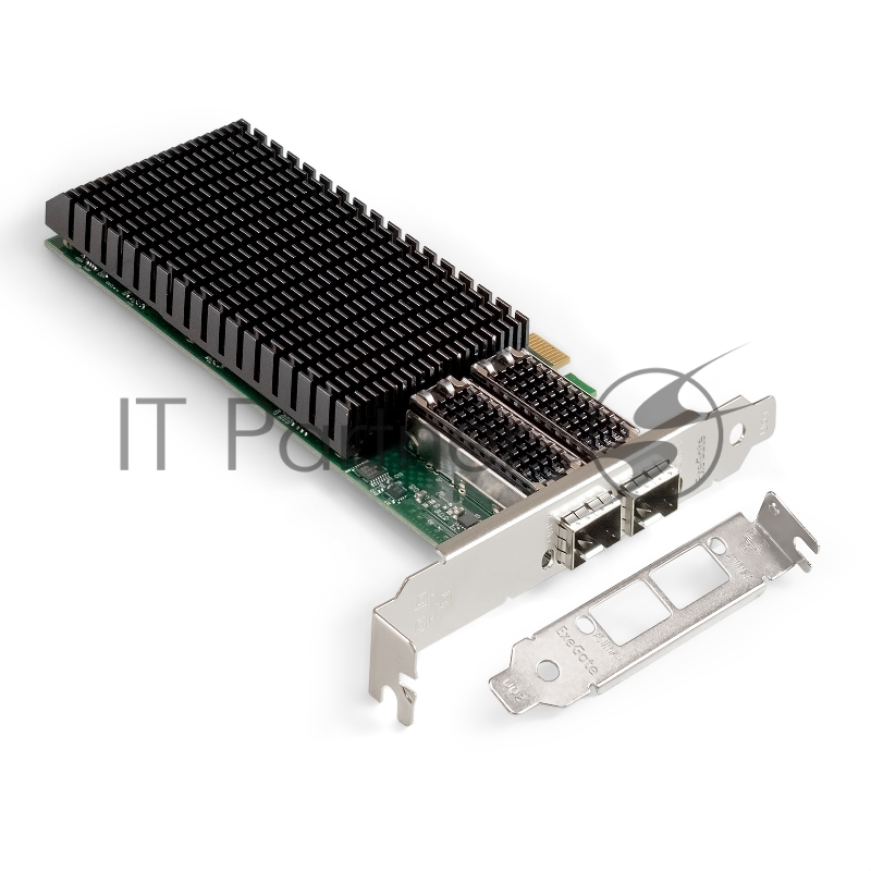 Сетевой адаптер ExeGate EXE-MCX4-2SFP28 (PCI-E x8 v.3, порты 2x SFP28, Dual 25/10/1Gb/s, RDMA NIC Chipset Mellanox ConnectX-4)