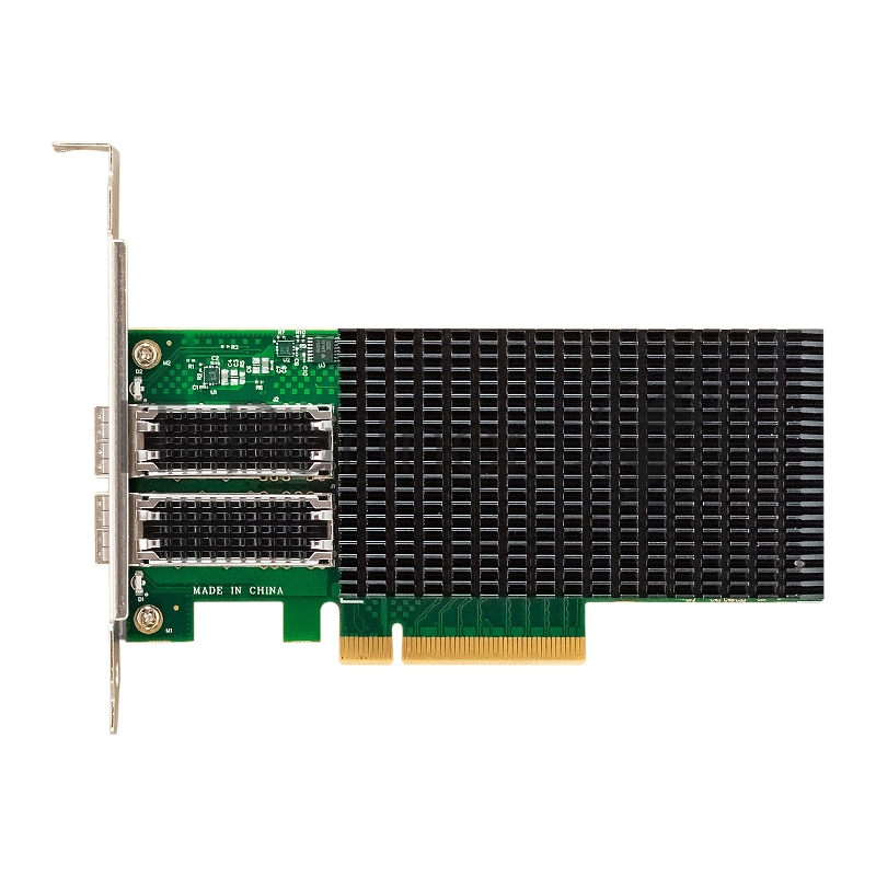 Сетевой адаптер ExeGate EXE-MCX4-2SFP28 (PCI-E x8 v.3, порты 2x SFP28, Dual 25/10/1Gb/s, RDMA NIC Chipset Mellanox ConnectX-4)