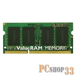 Модуль памяти SO-DIMM 4ГБ DDR3 SDRAM Kingston ValueRAM KVR16S11S8/4 (PC12800, 1600МГц, CL11)